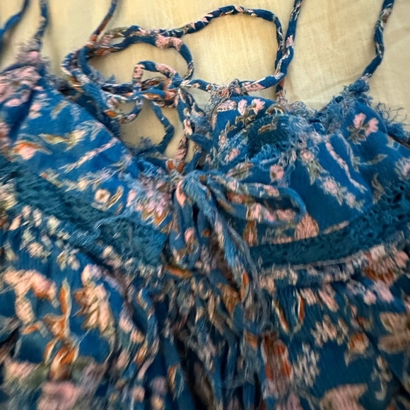 Free people Mini Dress Take Me With You Blue (23) - Picture 3 of 7
